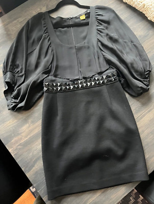 MACKAGE Black Dress like new Size 8 Retails $400