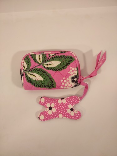 Vera Bradley Portamonete Multicolore, Zip 4in Largo 3in Alto - Foto 2 di 5