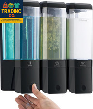 Shampoo and Conditioner Dispenser 3 Chamber No Drill Shampoo Dispenser for Showe