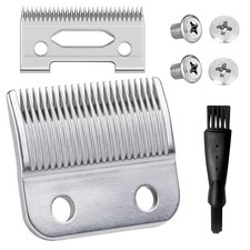 Blade Fit for Wahl Clipper 2 Holes Blades Replacement, Pack of 1 Silver