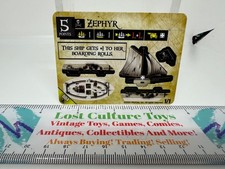 2005 Wizkids Pirates CSG Pirates Of The Spanish Main Zephyr 004 Unpunched