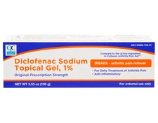 QC Diclofenac Sodium Topical Gel Anti-Inflammatory for Arthritis Pain 3.53 oz