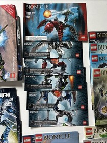 Lego Bionicle Lot of 46 Instructions 8621 8623 8594 8811 8993 8893 plus more