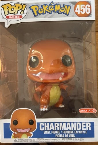 Funko Pop Games Pokémon Charmander #456 Target Exclusive Mint Box Jumbo