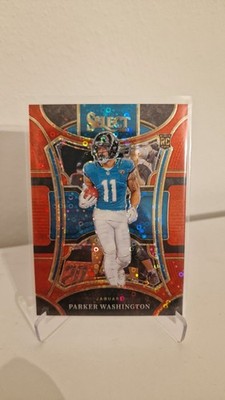 2023 Panini Select Parker Washington Suite Level /49 Disco RC
