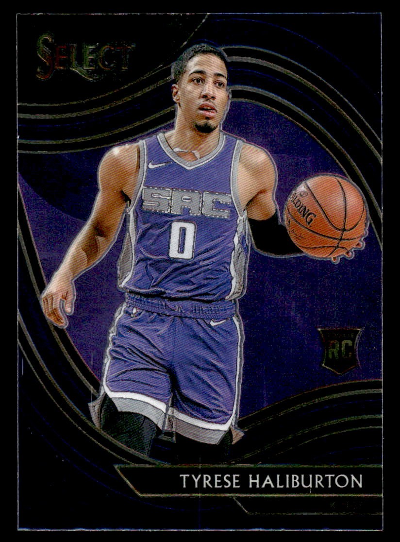 2020-21 Panini Select #289 Tyrese Haliburton Rookie KINGS