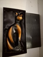 Royal Rapture Cat Figurine Pet Urn Ashes Beautiful Black Bronze Funeral Feline