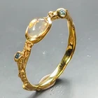 Jewellery Natural Opal Ring 925 Sterling Silver Size 8 /R462907