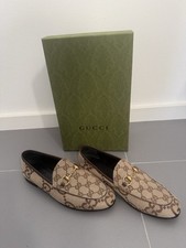 Gucci Schuhe Loafer GG Monogramm Gr.37,5 