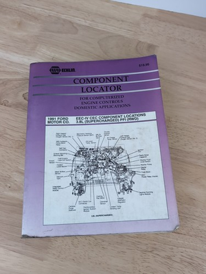 #ad #ad Component Locator 1991 Ford Napa Echlin Book 1981 95 Engine Controls $11.00