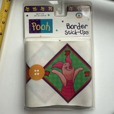 Priss Prints Disney Winnie the Pooh Border Stick-ups Vintage Tigger Piglet Roo