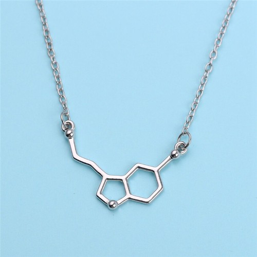 Creative Necklace Science Molecular Alloy Pendant Physicochemical Structure - Picture 12 of 12