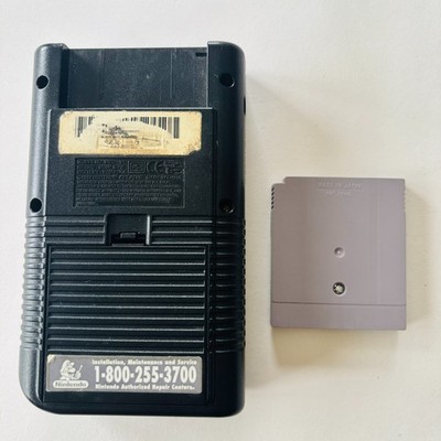 Original Nintendo Game Boy Play It Loud Black With Barbie Game