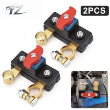 2 Heavy Duty Car Battery Disconnect Isolator Install Rotary Power Switch 12-24v