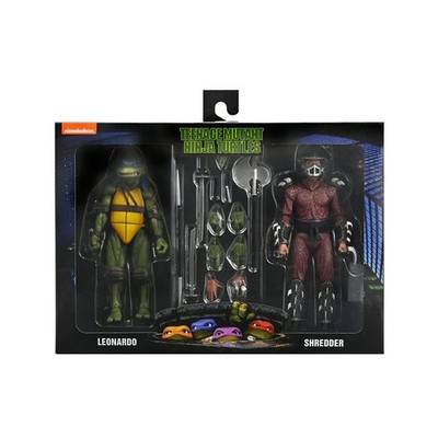 Roof Top Battle Shredder vs Leo (1990 Movie) - TMNT / Ninja Turtles - NECA - MIS