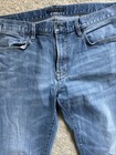 John Varvatos Men's Blue Jeans Size 33x28, Slim Fit, Stretch, Faded Denim — photo 3