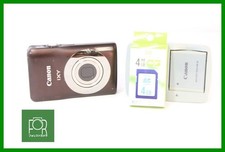 Canon IXY 200F PowerShot SD1300 IS Brown Digital Camera 12.1MP 4x Zoom Exc