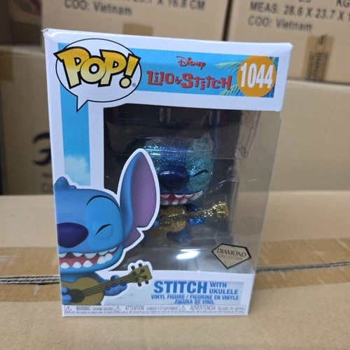 Funko Pop! Vinyl: Disney - Stitch with Ukulele (Diamond ) #1044