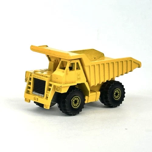 Vintage Hot Wheels 1979 Yellow Dump Truck Made in Malaysia 1:64 Scale (1)
