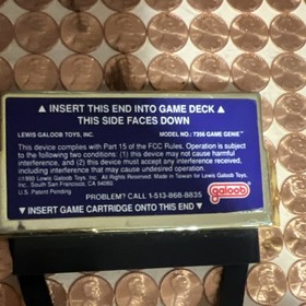 Galoob Game Genie Video Game Enhancer Model 7356 for Nintendo NES