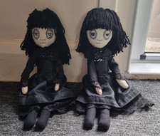 Goth Handmade Dolls | Halloween Wednesday & Coraline Inspired Creations