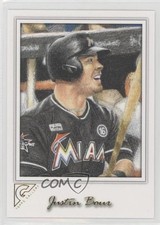 2017 Topps Gallery Justin Bour #30 4k8