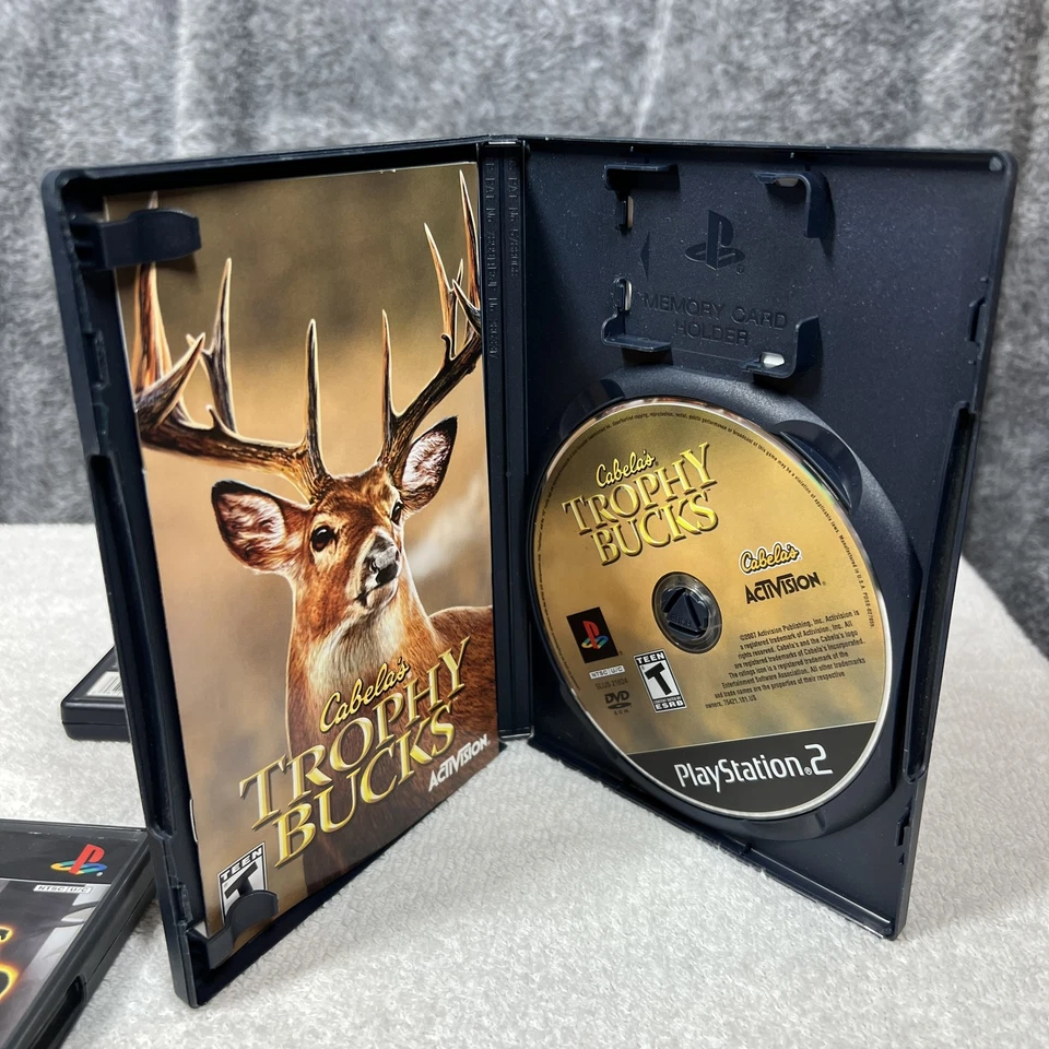 Cabela's Dangerous Hunts 1 2 Trophy Bucks Lot PlayStation 2 PS2 Hunting Games - Image 4 of 4