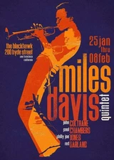 Miles Davis 13" X 19" Reproduction Concert Poster archival quality