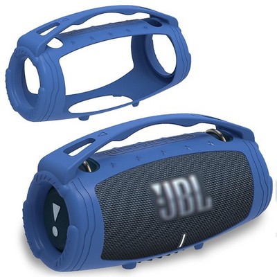 Silicone Protective Cover Case for JBL Xtreme 3 Bluetooth Speaker - Blue Skin Ho
