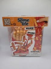 Slime Life DIY French Fries and Ketchup Slime Kit - Make/Smash/Stretch - New 