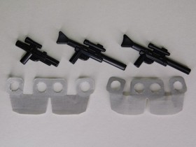 LEGO Star Wars Utapau Clone Trooper Lot of 3 w/ Waist Capes! + Extras - 75036!