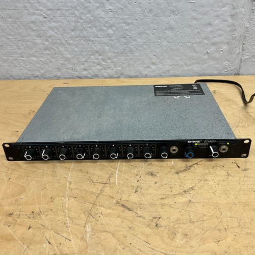 Shure SCM800 Rackmount Professional 8 Channel Microphone Mixer FREE SHIPPING 🚚
