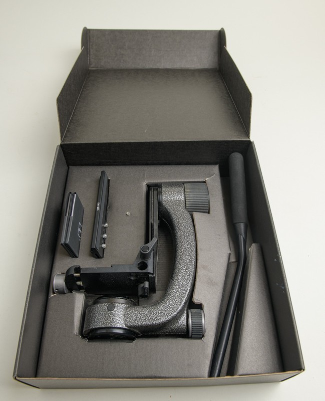 Gitzo GHFG1 Fluid Gimbal Head, Smooth Pan Tilt Action for Photography and Video