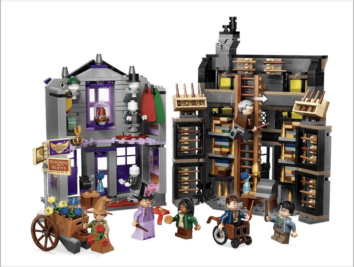 DRT KLASH９LOW - Queen New LEGO 76439 Harry Potter Ollivanders & Madam Malkin's Robes