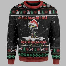 Christmas Cat Ugly Christmas Sweater