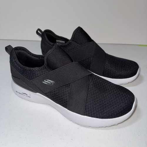 SKECHERS WOMENS SKECH-AIR DYNAMIGHT EASY CALL 149341W/BLK. US Size 10 Wide Width