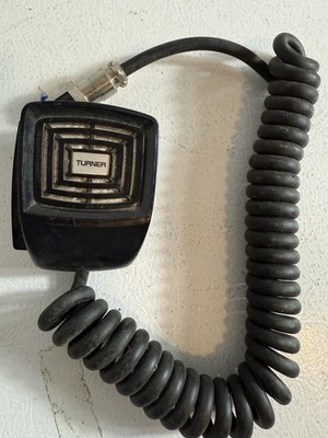 Turner Carbon cb Microphone Model 360R 4 Pin. READ DESCRIPTION