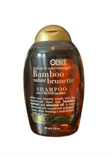OGX Bamboo Radiant Brunette Shampoo 13 oz Hydrate & Tone UVA/UVB Sun Filters (1)
