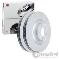 2X NK Bremsscheiben 360Mm BelÜFtet Vorne Passend FÜR Audi A6 A8 VW Phaeton |