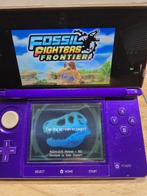 RARE Nintendo 3DS BUNDLE Midnight Purple Console with 6 Games Tested And Working