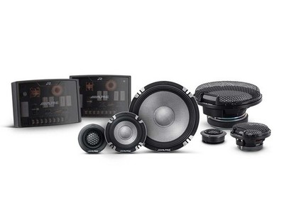 Alpine R2-S653 16,5 cm R-Series PRO 3-Wege Lautsprecher Komponenten-System