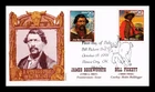 US COVER JAMES BECKWOURTH AND BILL PICKETT LEGENDS OF THE WEST FDC COMBO