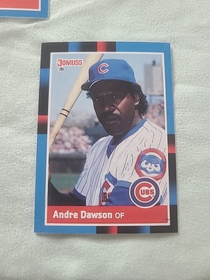 1988 Donruss - Andre Dawson #269 Last Line begins with 3-run