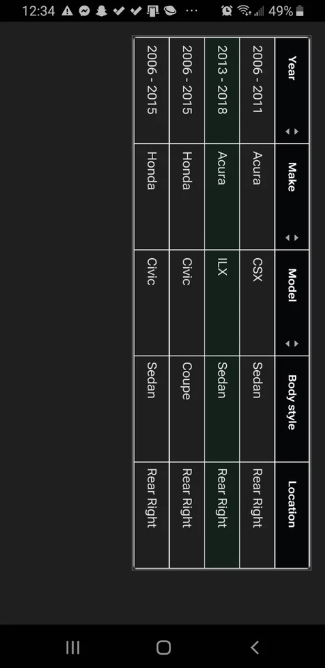 Pinza de freno de 1 pieza, lado trasero derecho del pasajero, 1 pistón, A-Premium Acura, Honda Foto 3 de 3