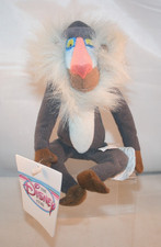 The Disney Store The Lion King - Rafiki - 8" Mini Bean Bag Plush - NWT 