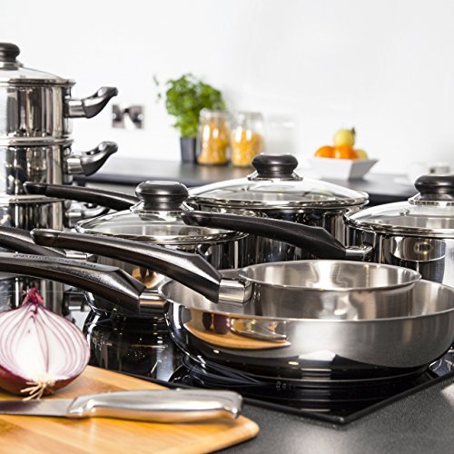 Morphy Richards Equip de 8 casseroles-Acier casseroles-Acier 8 inoxydable 88c879 Morphy Richards Equip de 8 casseroles-Acier casseroles-Acier 8 inoxydable 88c879