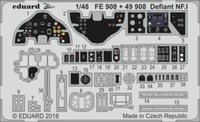 MW22 Eduard FE908 Defiant Nf.I 1/48 Zoom Set For Airfix