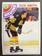 1978-79 O-Pee-Chee OPC Hockey - #164 Rick Smith - Boston Bruins