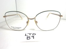 Vtg 80s MARTIN COPELAND Eyeglass Frame Second Glance Oversize LTO-89 