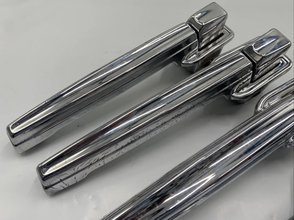 71-95 Chevrolet G10 G20 Van Door Handle Set Of 4 OEM 335741 **FLAWS READ** - Image 4 of 4